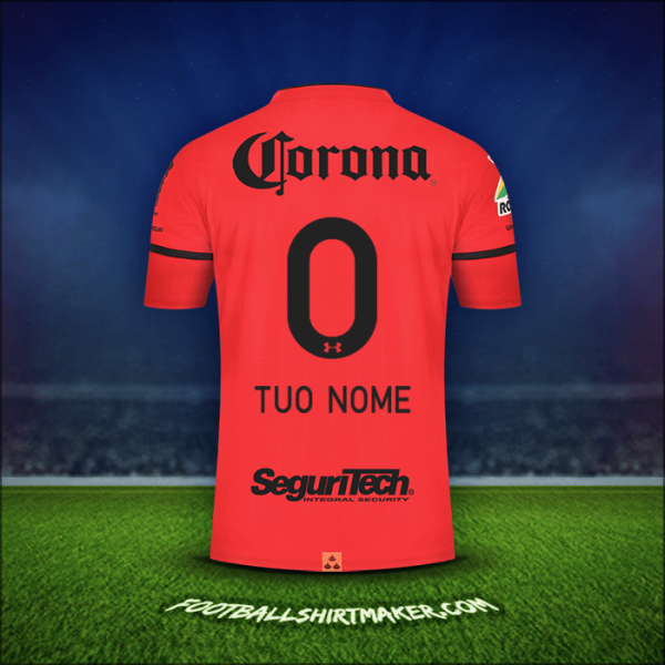 Maglia Toluca FC 2021/2022 -  tuo nome - 0