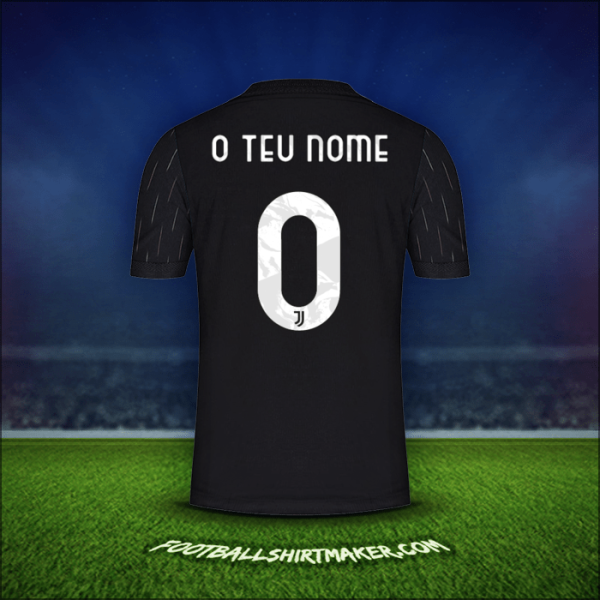 Camisola Juventus FC Cup 2021/2022 Alternativa -  o teu nome - 0