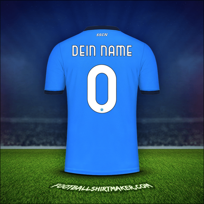 Trikot SSC Napoli 2021/2022 -  dein name - 0