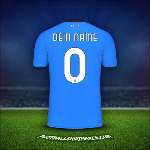 Trikot SSC Napoli 2021/2022 -  dein name - 0