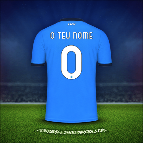 Camisola SSC Napoli 2021/2022 -  o teu nome - 0