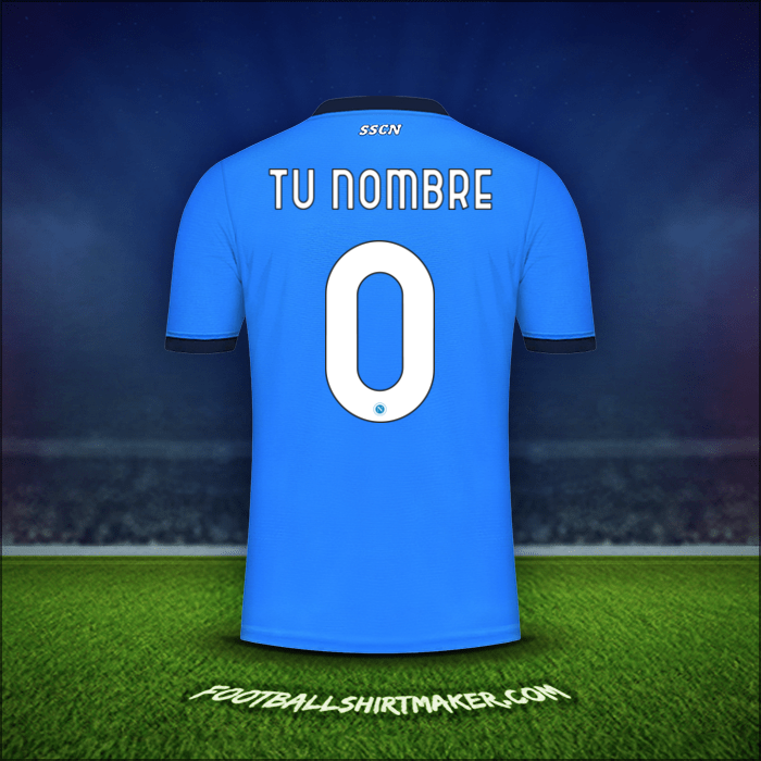 Jersey SSC Napoli 2021/2022 -  tu nombre - 0