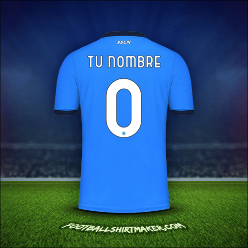 Jersey SSC Napoli 2021/2022 -  tu nombre - 0