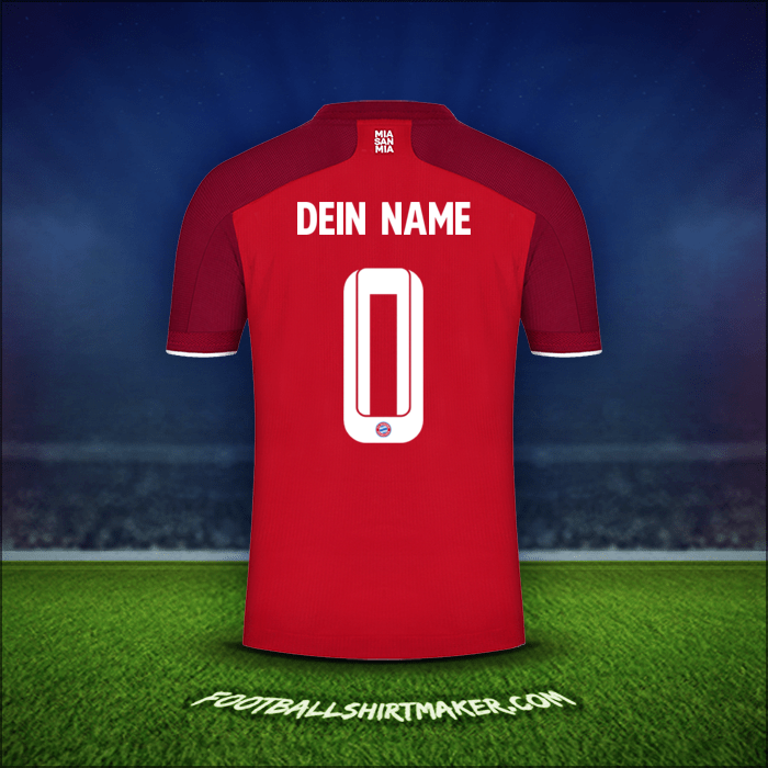 Trikot FC Bayern Munchen Cup 2021/2022 -  dein name - 0