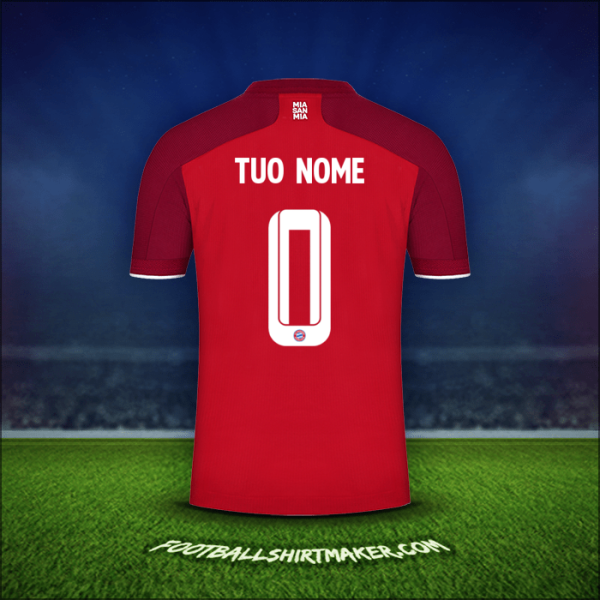 Maglia FC Bayern Munchen Cup 2021/2022 -  tuo nome - 0