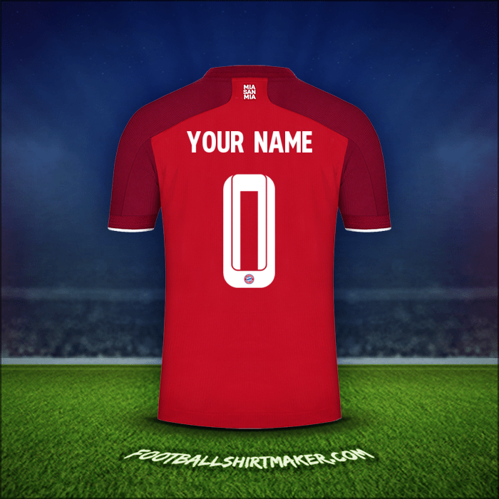 Shirt FC Bayern Munchen Cup 2021/2022 -  your name - 0
