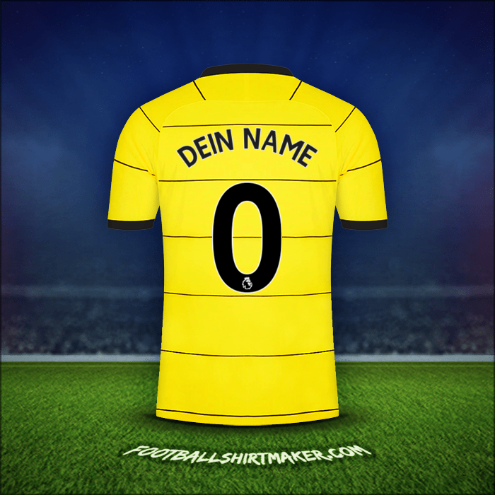 Trikot Chelsea 2021/2022 Auswärts -  dein name - 0