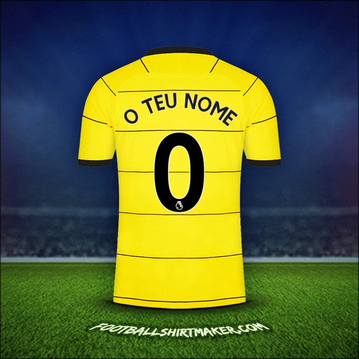 Camisola Chelsea 2021/2022 Alternativa -  o teu nome - 0