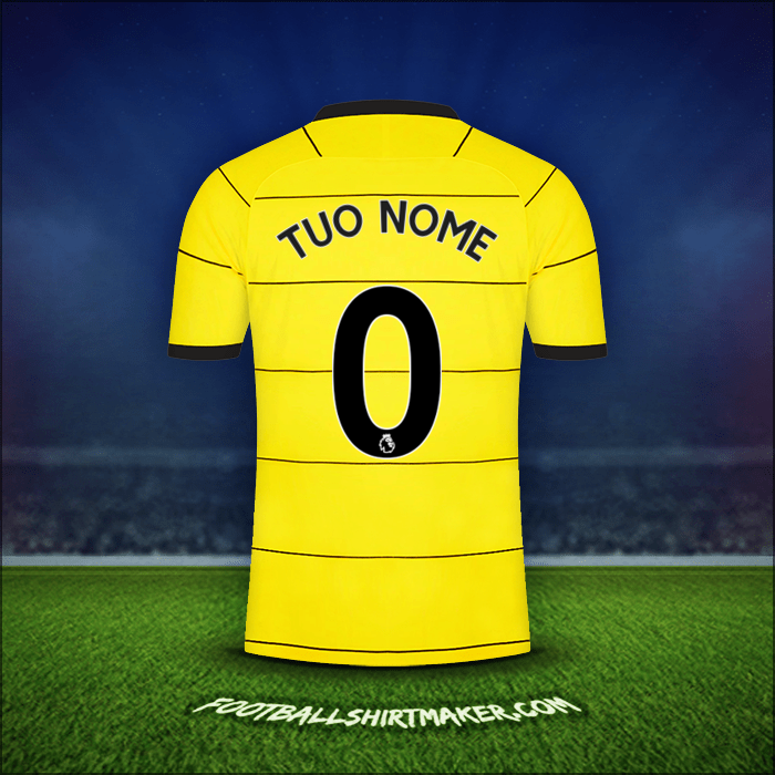 Maglia Chelsea 2021/2022 Seconda -  tuo nome - 0