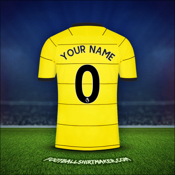 Shirt Chelsea 2021/2022 Away -  your name - 0