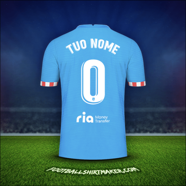 Maglia Atletico Madrid 2021/2022 Terza -  tuo nome - 0