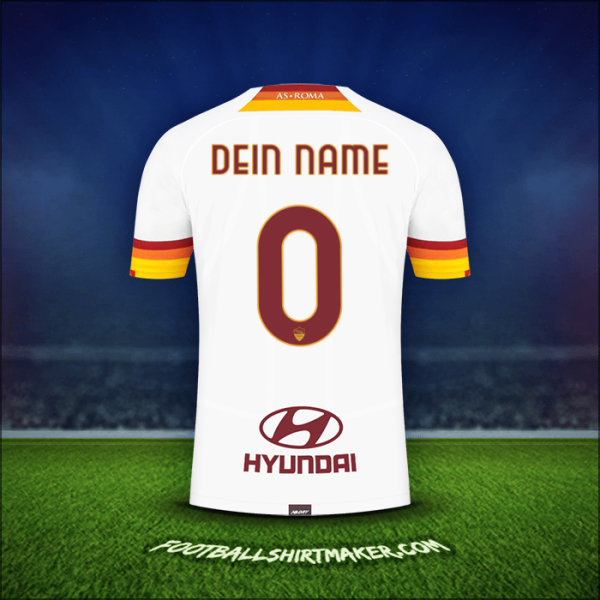 Trikot AS Roma 2021/2022 Auswärts -  dein name - 0