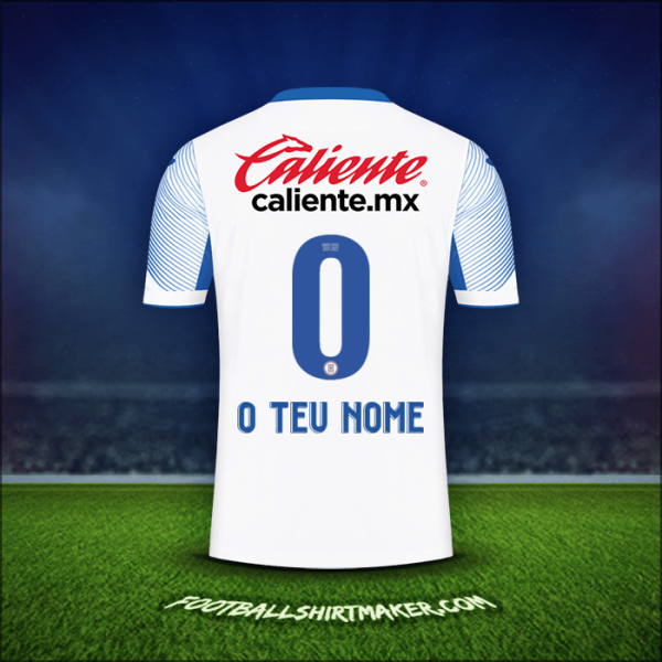Camisola Cruz Azul 2021/2022 Alternativa -  o teu nome - 0