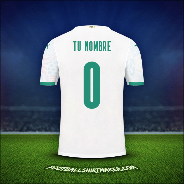 Jersey Senegal 2020/2021 -  tu nombre - 0