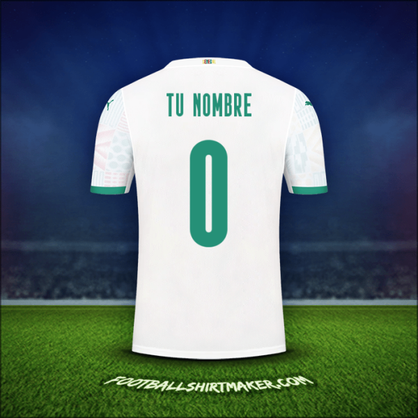 Camiseta Senegal 2020/2021 -  tu nombre - 0