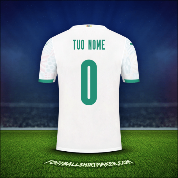 Maglia Senegal 2020/2021 -  tuo nome - 0