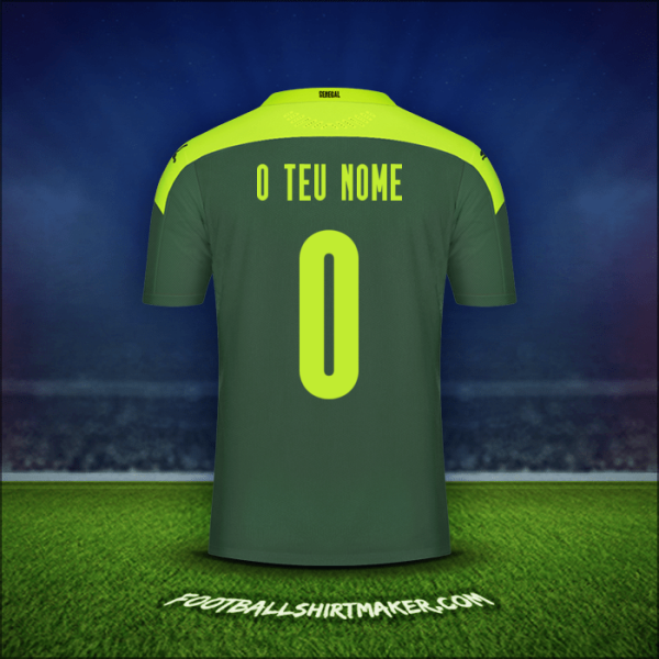 Camisola Senegal 2020/2021 Alternativa -  o teu nome - 0