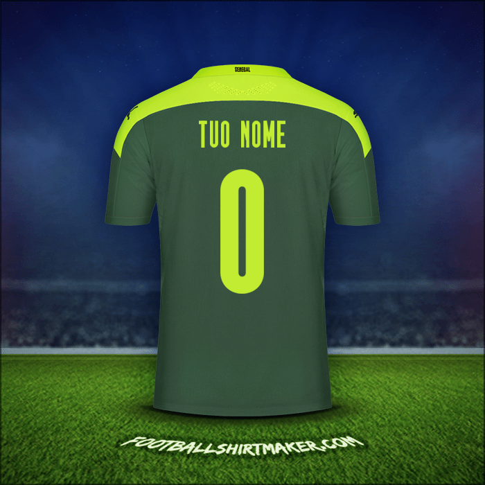 Maglia Senegal 2020/2021 Seconda -  tuo nome - 0