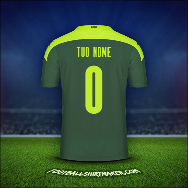 Maglia Senegal 2020/2021 Seconda -  tuo nome - 0