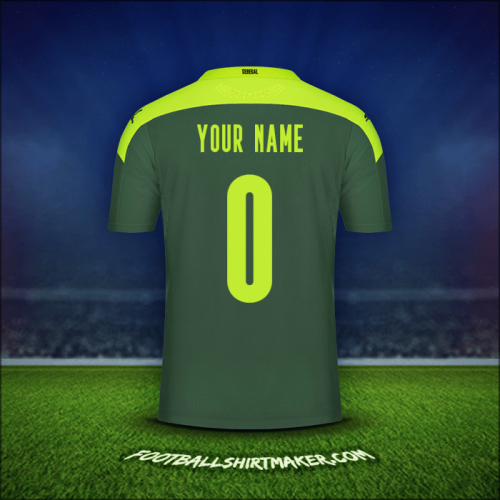 Jersey Senegal 2020/2021 Away -  your name - 0