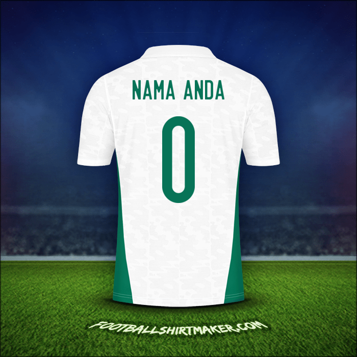Jersey Aljazair 2020/2021 -  nama anda - 0
