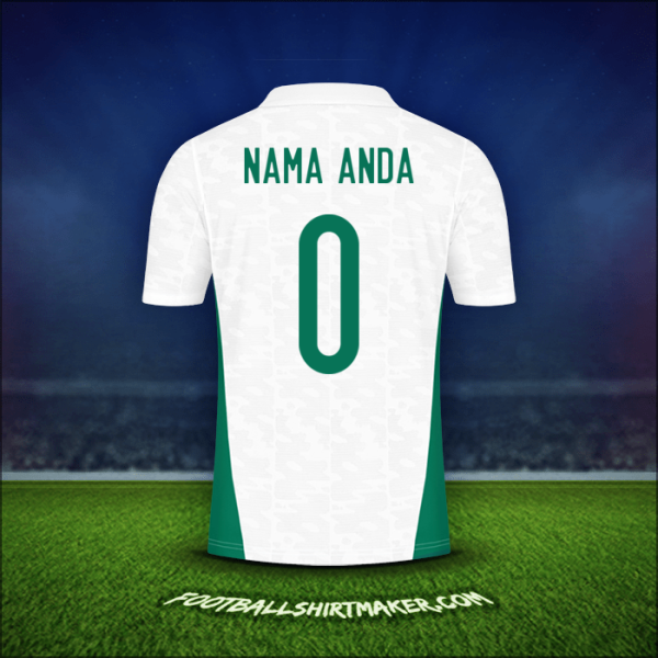 Jersey Aljazair 2020/2021 -  nama anda - 0