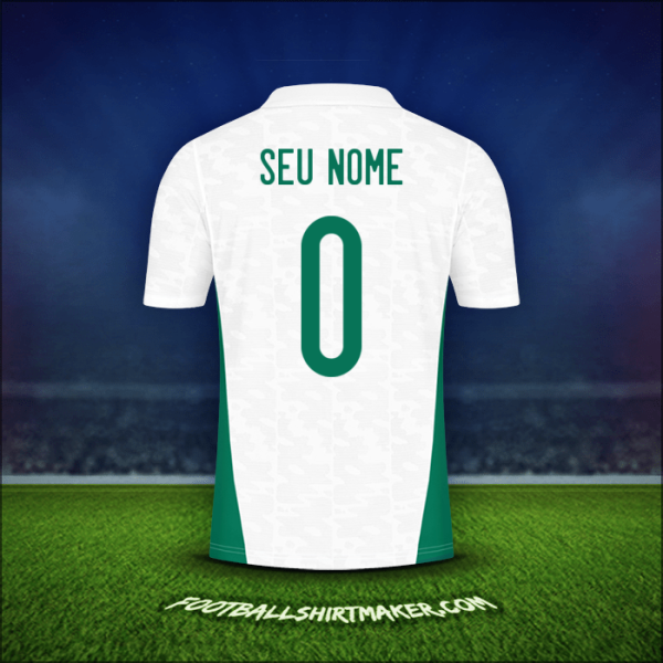 Camisa Argélia 2020/2021 -  seu nome - 0