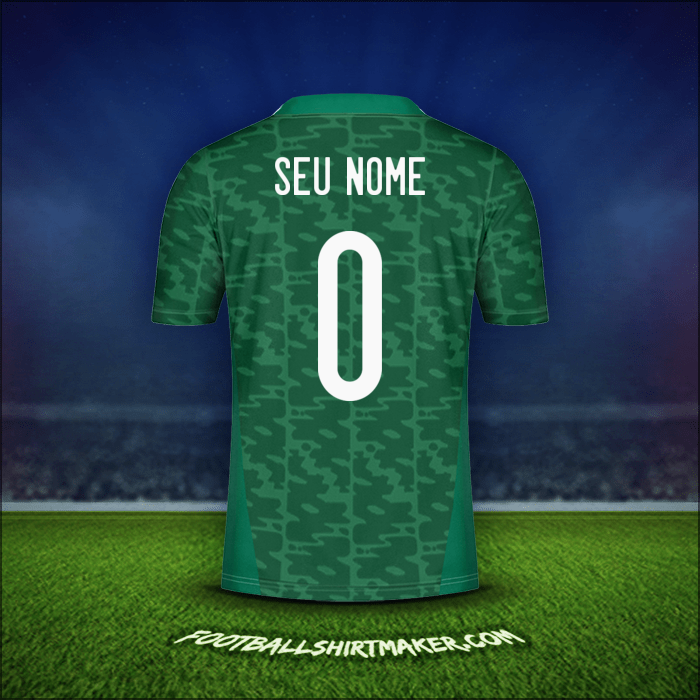 Camisa Argélia 2020/2021 Alternativa -  seu nome - 0