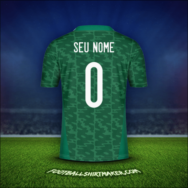Camisa Argélia 2020/2021 Alternativa -  seu nome - 0