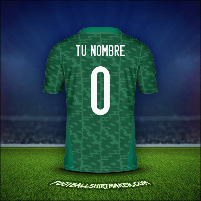 Jersey Argelia 2020/2021 Visita -  tu nombre - 0