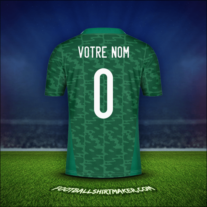 Maillot Algérie 2020/2021 Extérieur -  votre nom - 0