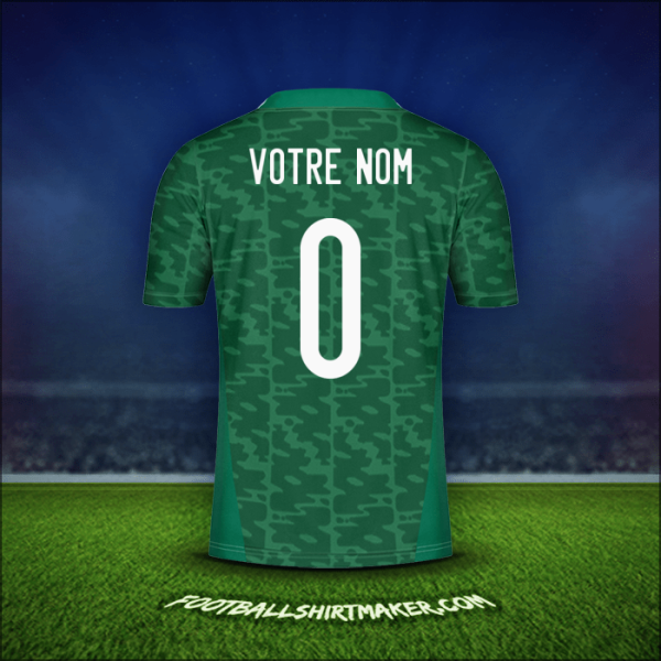 Maillot Algérie 2020/2021 Extérieur -  votre nom - 0