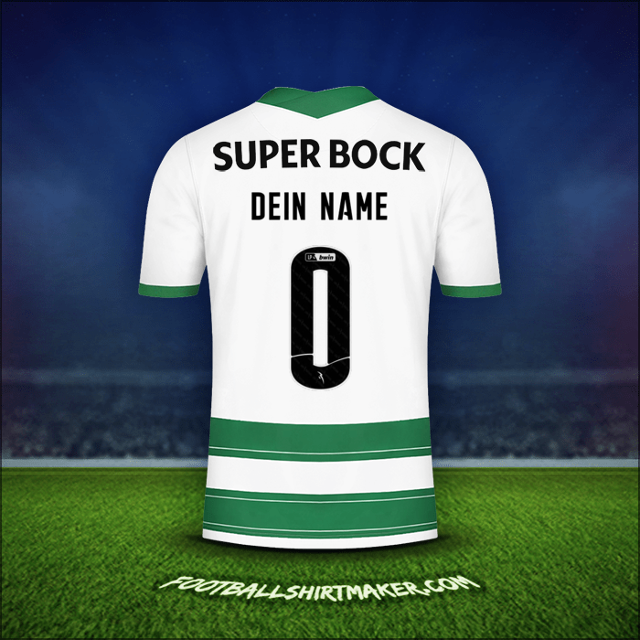 Trikot Sporting Clube 2021/2022 -  dein name - 0