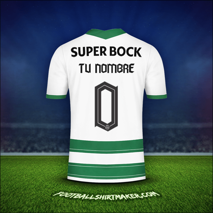 Camiseta Sporting Clube Allianz Cup 2021/2022 -  tu nombre - 0
