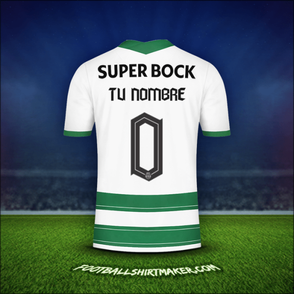 Camiseta Sporting Clube Allianz Cup 2021/2022 -  tu nombre - 0
