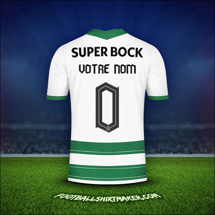 Maillot Sporting Clube Allianz Cup 2021/2022 -  votre nom - 0