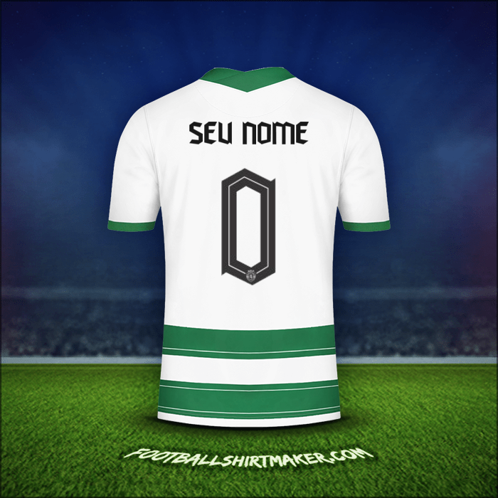 Camisa Sporting Clube UCL 2021/2022 -  seu nome - 0