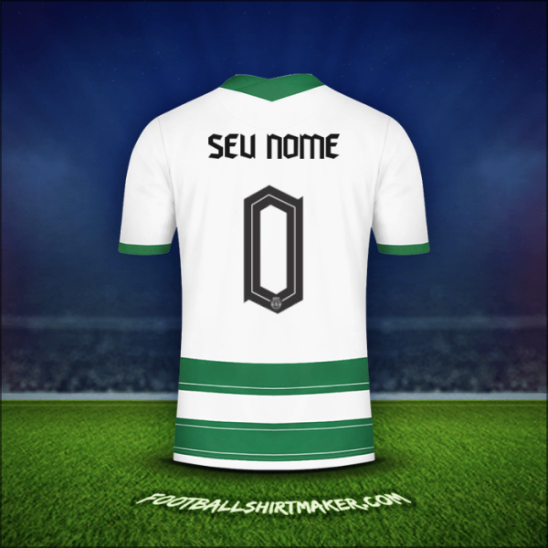Camisa Sporting Clube UCL 2021/2022 -  seu nome - 0
