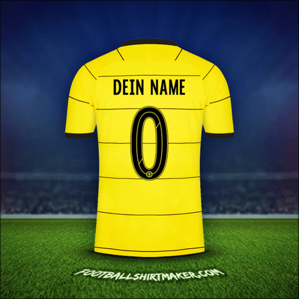 Trikot Chelsea Cup 2021/2022 Auswärts -  dein name - 0