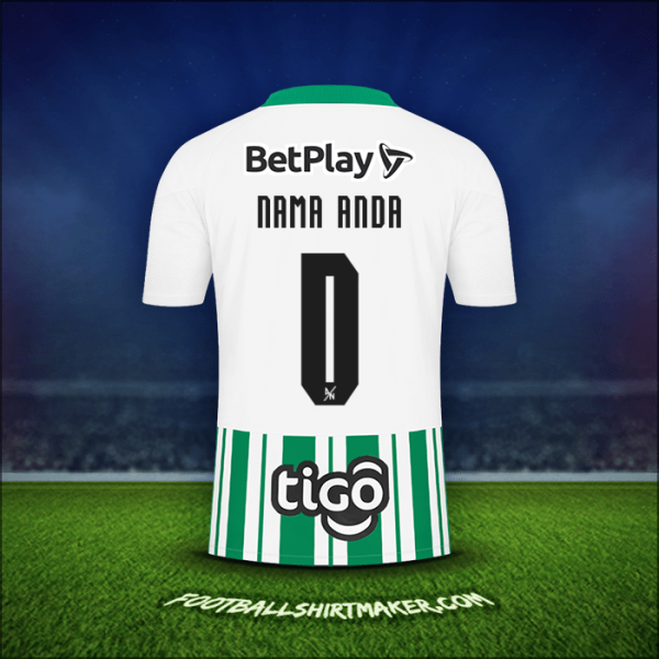 Jersey Atletico Nacional 2022 -  nama anda - 0