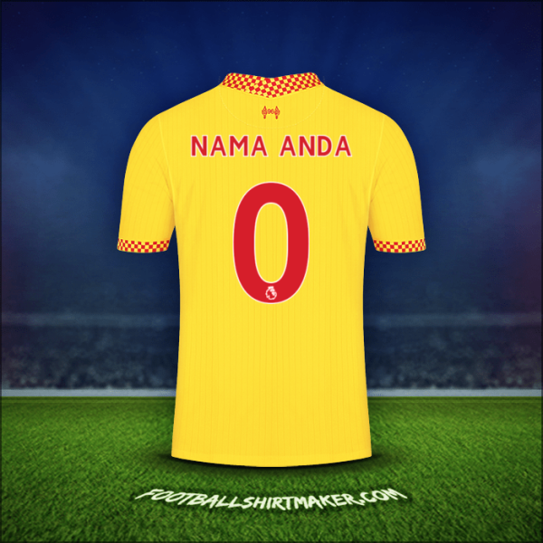 Jersey Liverpool FC 2021/2022 Ketiga -  nama anda - 0