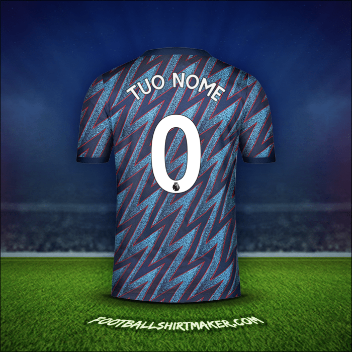 Maglia Arsenal 2021/2022 Terza -  tuo nome - 0