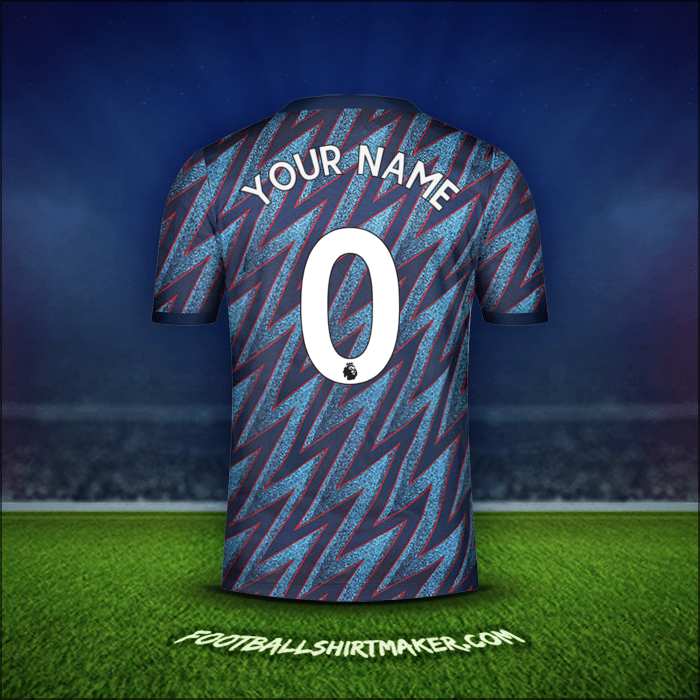 Shirt Arsenal 2021/2022 Third -  your name - 0