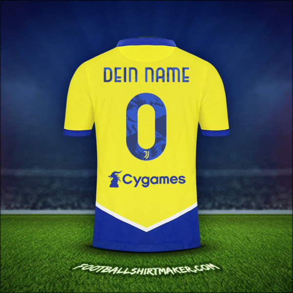 Trikot Juventus FC 2021/2022 Dritte -  dein name - 0