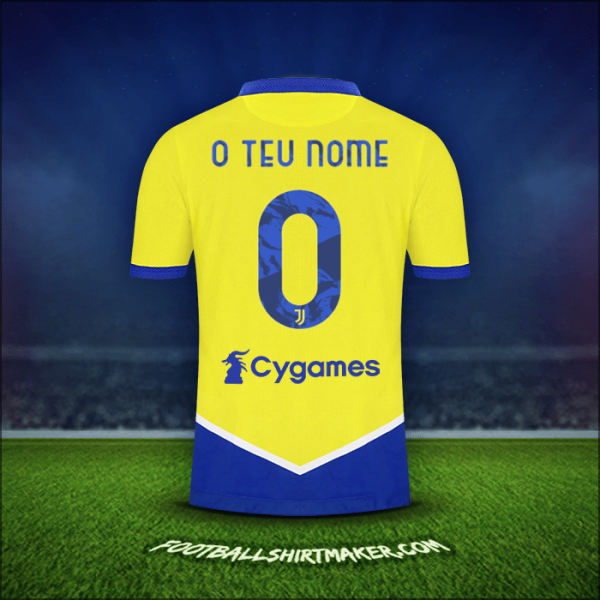 Camisola Juventus FC 2021/2022 Terceira -  o teu nome - 0