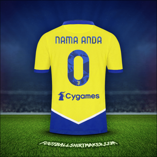 Jersey Juventus FC 2021/2022 Ketiga -  nama anda - 0