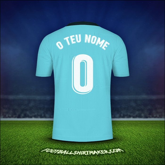 Camisola Real Madrid CF 2021/2022 Terceira -  o teu nome - 0