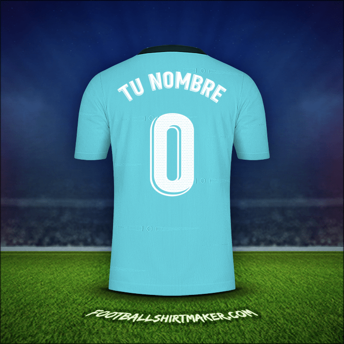 Camiseta Real Madrid CF 2021/2022 Tercera -  tu nombre - 0