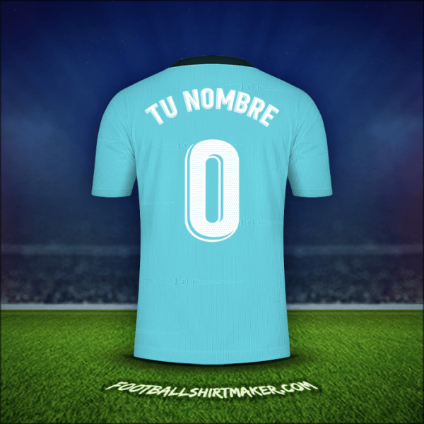 Camiseta Real Madrid CF 2021/2022 Tercera -  tu nombre - 0