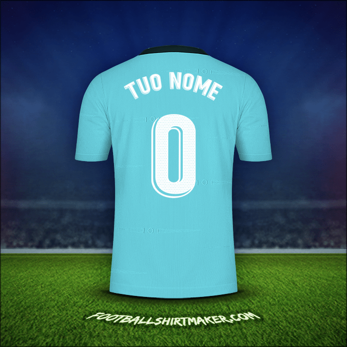 Maglia Real Madrid CF 2021/2022 Terza -  tuo nome - 0